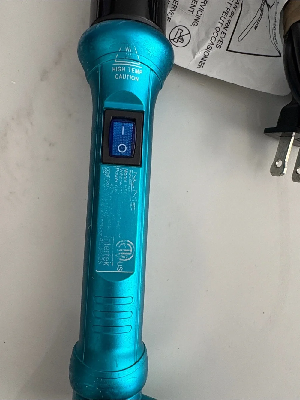 NuMe sleek curling